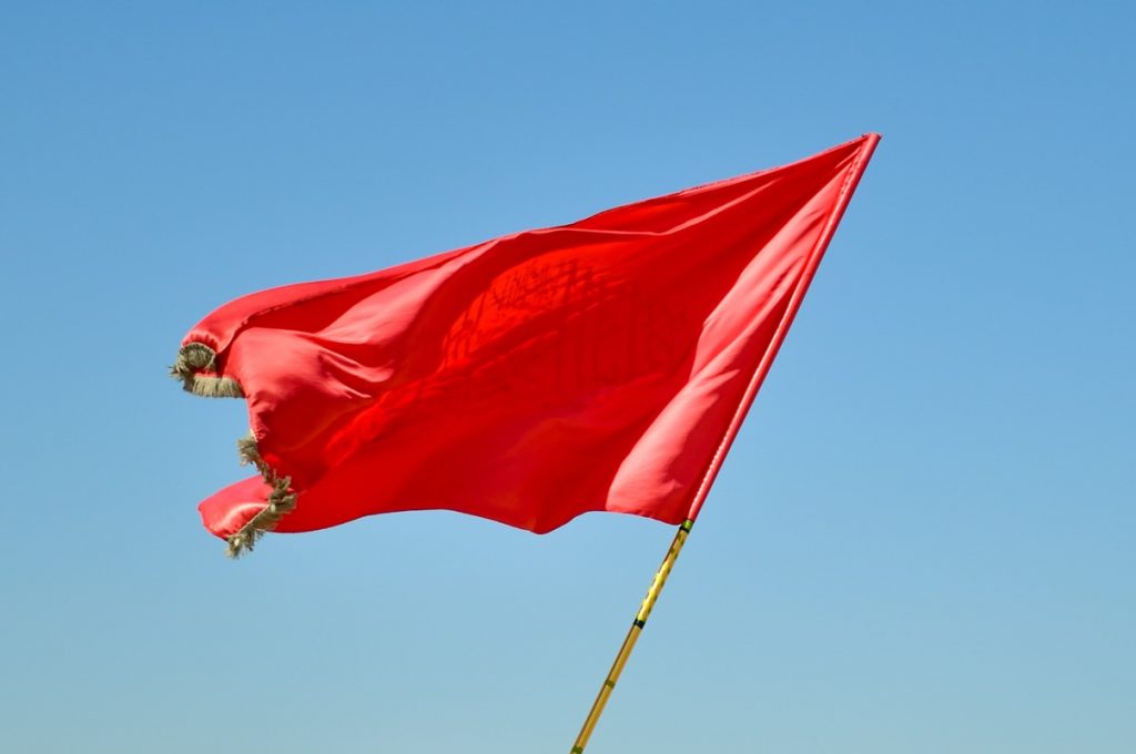 Recognising Red Flags